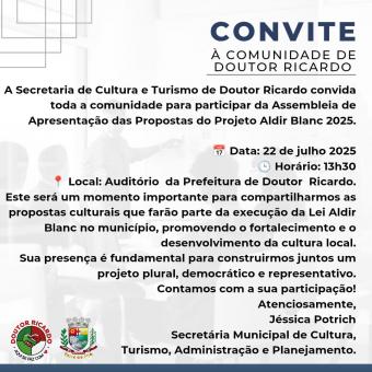 ASSEMBLÉIA ALDIR BLANC 2025 ASSEMBLÉIA ALDIR BLANC 2025