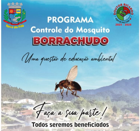 Município desenvolve atividades de controle do Mosquito Borrachudo