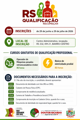 RS QUALIFICAÇÃO RECOMEÇAR 